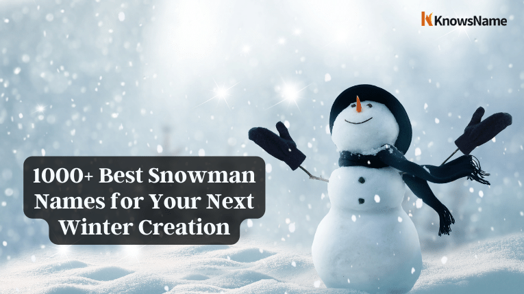 1000+ Best Snowman Names for Your Next Winter Creation