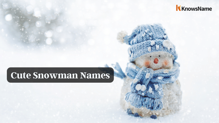 Cute Snowman Names
