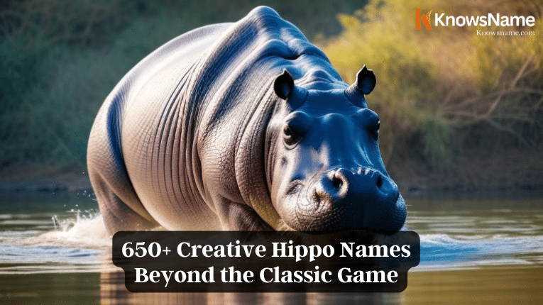 650+ Creative Hippo Names Beyond the Classic Game